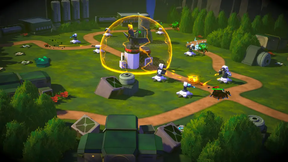 Machine gun turret